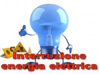 AVVISO INTERRUZIONE ENERGIA ELETTRICA