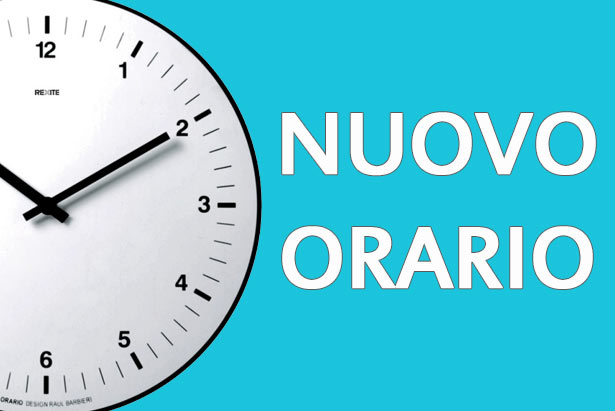 nuovo orario nuovo orario