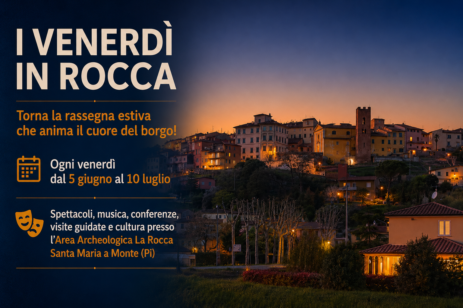 Banner I Venerdì in Rocca 2026