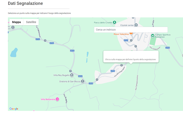 Immagine mappa sito