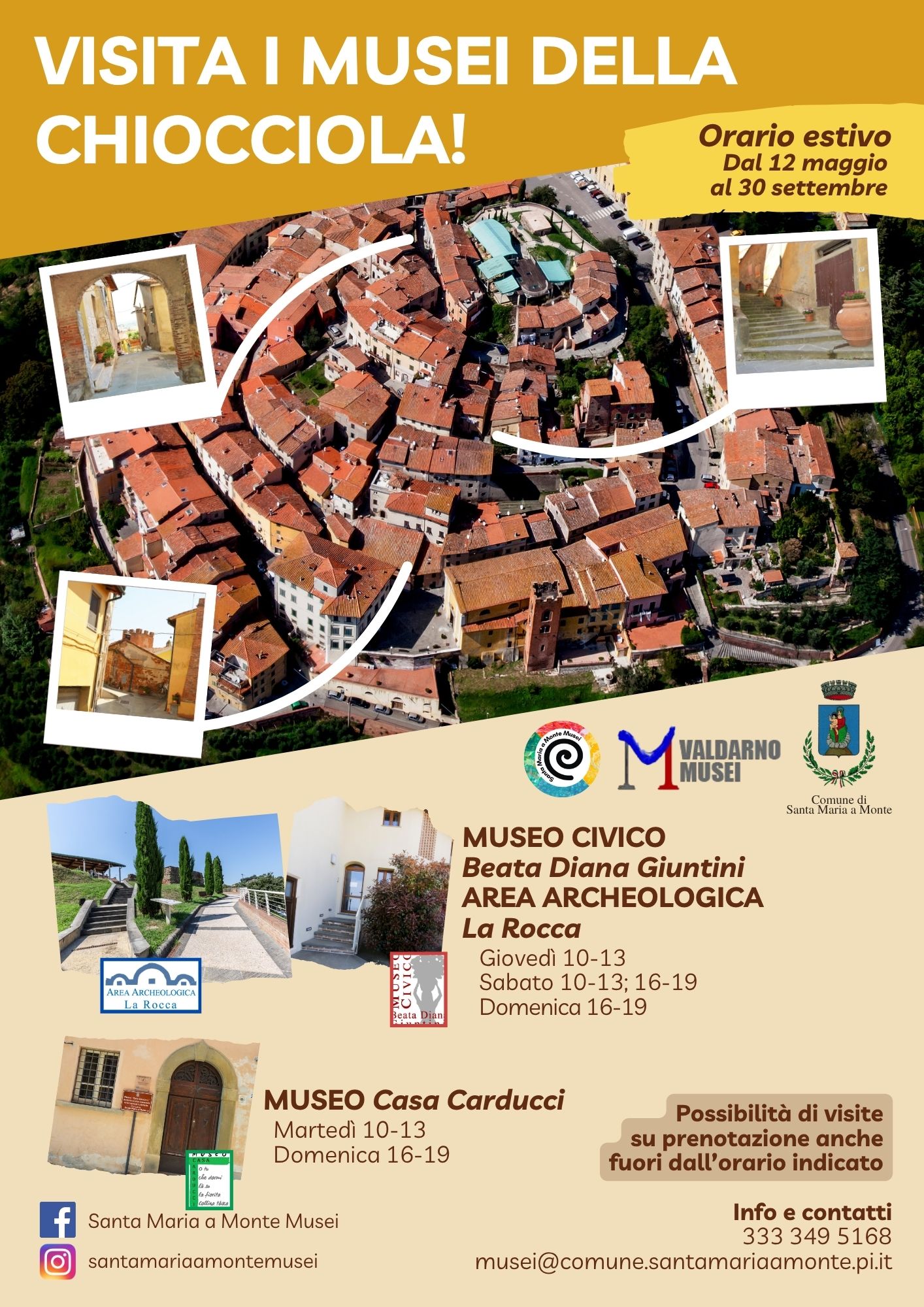 Aperture estive Musei