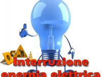 AVVISO INTERRUZIONE ENERGIA ELETTRICA