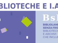 Corso formativo "Biblioteche e Intelligenza Artificiale"