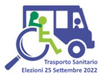 Servizio di Trasporto Sanitario in occasione dell'Elezioni Politiche del 25 Settembre 2022